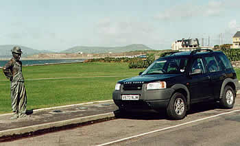 Freelander with Charlie Chaplin